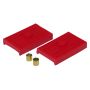 Prothane 68-69 Chevy Camaro/Firebird Upper or Lower Spring Pad - Red