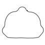 Vertex Pistons 817938 Vertex Gaskets 05-07 Polaris Sportsman 700 4x4 Valve Cover Gasket