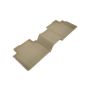3D MAXpider 2018-2020 Toyota Camry Kagu 2nd Row Floormats - Tan