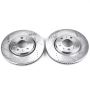 PowerStop AR82103XPR PowerStop Evolution Performance Drilled, Slotted & Plated Brake Rotor Pair