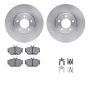 Dynamic Friction 6612-54007 Rotor Kit