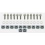 Wilwood 230-6656 Rotor Bolt Kit - Dynamic Front 12 Bolt with T-Nut Tool