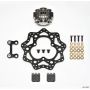 Wilwood 140-12957 Dynapro Single LW Left Front Kit - Sprint 11.00in Scalloped Steel Rotor