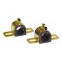 Prothane Universal 90 Deg Greasable Sway Bar Bushings - 1 5/16in - Type B Bracket - Black