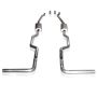 Stainless Works CT67725TS Chevy/GMC Truck 1967-87 Exhaust 2.5in Turbo Muffler System