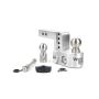 Weigh Safe 4in Drop Hitch w/Built-in Scale & 2in Shank (10K/12.5K GTWR) w/WS05 - Aluminum