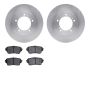 Dynamic Friction 6502-01068 Rotor Kit
