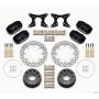 Wilwood 140-12557-D Dynapro Lug Mount Dual Rear Dynamic Kit SA Drilled M-W/Lamb Ends .690in Studs