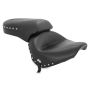 Mustang Motorcycle 75266 Mustang 98-16 Yamaha V-Star 650 Custom, 98-10 V-Star 650 Cl Touring 1PC Seat w/Studs - Black