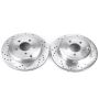 PowerStop AR8191XPR PowerStop Evolution Performance Drilled, Slotted & Plated Brake Rotor Pair