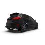 Rally Armor MF60-UR-BLK/OR Black Mud Flap/Orange Logo