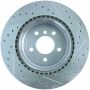 Stoptech 227.34080R Select Sport 07-13 BMW 335i Slotted & Drilled Vented Right Rear Brake Rotor