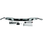 Kuryakyn 2948 Tracer Windshield Trim 14-Up FLH Models Chrome