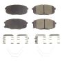 PowerStop 17-2035 PowerStop - Z17 Low-Dust Ceramic Brake Pads with Hardware