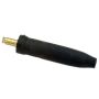 Moroso 97550 Male End (Replacement for Part No 74150/74155) - Black