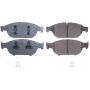 PowerStop 17-1549 PowerStop - Z17 Low-Dust Ceramic Brake Pads with Hardware