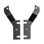 Go Rhino 732325T 17-23 Nissan Titan / 16-23 Nissan Titan XD XE Hood Hinge Cube Light Mount