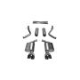 CORSA Performance 14985BLK Corsa 2015-2016 Dodge Challenger Xtreme Cat-Back Dual Rear Exit with Twin 3.5in Black Pro-SeriesTips