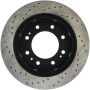 Stoptech 127.66074L Slotted & Drilled Sport Brake Rotor