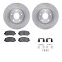 Dynamic Friction 6512-80322 Rotor Kit