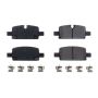 PowerStop 17-2174 PowerStop - Z17 Low-Dust Ceramic Brake Pads with Hardware