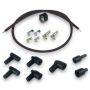 Moroso 73236 Ignition Coil Wire Kit - Blue Max - Spiral Core - 8mm - 3ft - Black