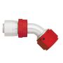 AEROQUIP AERFBM4121 #4 45 Deg Crimp Fitting