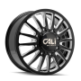 Cali Offroad 9110D2879BMF115 SUMMIT DUALLY FRONT (9110) GLOSS BLACK MILLED