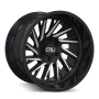 Cali Offroad 91142183BM PURGE (9114) GLOSS BLACK MILLED