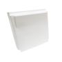 TRIPLE X RACE COMPONENTS TXRMID-BW-5448 Midget Dash Inside The Rail White