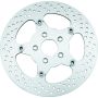 Bikers Choice 619975 84-99 Big Twin & XL 11.5 Inch Front Stainless Mirror Fltg Rotor Replaces H-D 44136-84
