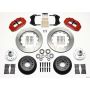 Wilwood 140-9920-R Narrow Superlite 6R Front Hub Kit 14.00in Red WWE ProSpindle