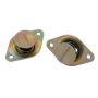 Moroso 71376 Quick Fastener - Self Ejecting - 7/16in x .500in - Steel - Gold - 10 Pack