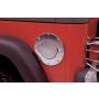 Rampage 2007-2018 Jeep Wrangler(JK) Billet Style Gas Cover - Polished