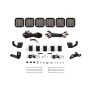 Diode Dynamics DD7818 Prinsu/Sherpa Roof Rack SS5 6-Pod CrossLink Mounting Kit - Sport White Driving