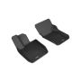 3D MAXpider 2017-2019 Porsche Panamera Kagu 1st Row Floormat - Black