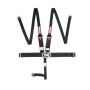 Racequip 717007 Black L & L 5pt HNR Seat Belt