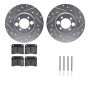Dynamic Friction 7512-20000 Rotor Kit