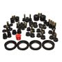 Energy Suspension 97-01 Honda Prelude (Type SH Only) Black Hyper-Flex Master Bushing Set