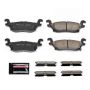 PowerStop Z23-1120 PowerStop - Z23 Daily Driver Carbon-Fiber Ceramic Brake Pads with Hardware Kit