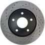 Stoptech 127.67069R Slotted & Drilled Sport Brake Rotor