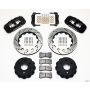 Wilwood 140-9407-D AERO4 RearTruck Kit 14.25in Drilled 1999-2010 GM 1500-SUV 1 Piston OE Caliper