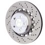 SHW 15-18 BMW X5 M 4.4L Right Rear Cross-Drilled Lightweight Brake Rotor