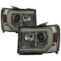 SPYDER 5083654 Projector Headlights - Version 2 - Light Bar DRL LED - Smoke