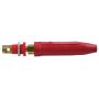 Moroso 97551 Male End (Replacement for Part No 74155) - Red