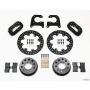 Wilwood 140-5348-BD Forged Dynalite Rear Drag Kit Drilled Rotor M-W/Lamb Ends .690in Studs