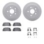 Dynamic Friction 4512-76132 Rotor Kit