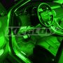 XKGLOW XK041004-G XK Glow Single Color  UnderglowLED Accent Light Car/Truck Kit Green - 4x8In