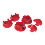 Prothane 99+-0 Honda Civic 3 Mount Kit - Red