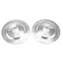 PowerStop JBR1751XPR PowerStop Evolution Performance Drilled, Slotted & Plated Brake Rotor Pair